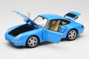 Porsche 911 993 Carrera Blue Metallic AUTOart 1:18 78133 Kov – obrázok 2 z 8