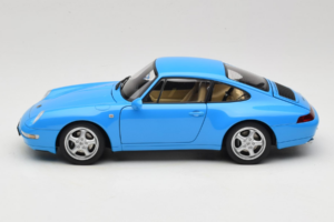 Porsche 911 993 Carrera Blue Metallic AUTOart 1:18 78133 Kov – obrázok 4 z 8