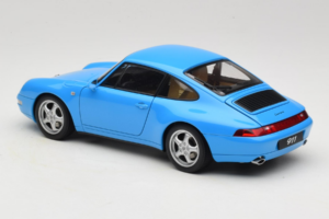 Porsche 911 993 Carrera Blue Metallic AUTOart 1:18 78133 Kov – obrázok 7 z 8