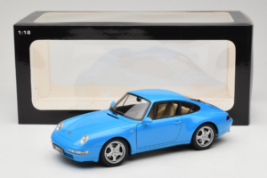 Porsche 911 993 Carrera Blue Metallic AUTOart 1:18 78133 Kov – obrázok 8 z 8
