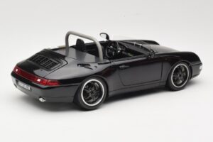 Porsche 911 993 Carrera Kabriolet Čierny Bburago 1:18 3090-M1 Kov – obrázok 3 z 8