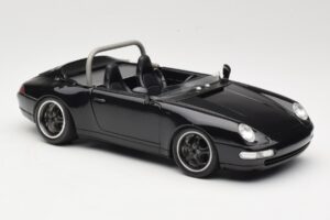 Porsche 911 993 Carrera Kabriolet Čierny Bburago 1:18 3090-M1 Kov – obrázok 6 z 8