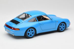Porsche 911 993 Carrera Modrý Bburago 1:18 3060 Kov – obrázok 3 z 8