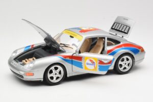 Porsche 911 993 Carrera Cup #1 1993 Bburago 1:18 3050-M2 Kov – obrázok 2 z 8