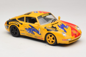 Porsche 911 993 Carrera Cup #1 1993 Bburago 1:18 3050-P1 Kov – obrázok 6 z 8