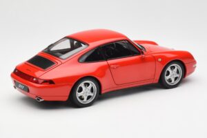 Porsche 911 993 Carrera Červený AUTOart 1:18 78132 Kov – obrázok 3 z 8