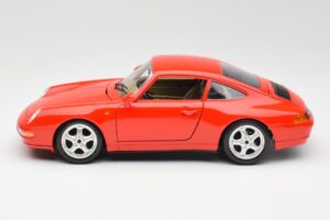Porsche 911 993 Carrera Červený Bburago 1:18 3050 Kov – obrázok 4 z 8