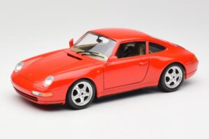 Porsche 911 993 Carrera Červený Bburago 1:18 3050 Kov