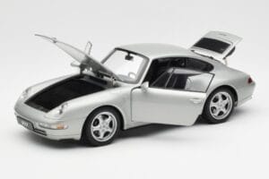 Porsche 911 993 Carrera Strieborný AUTOart 1:18 78131 Kov – obrázok 2 z 8