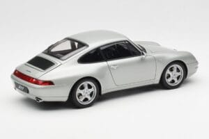 Porsche 911 993 Carrera Strieborný AUTOart 1:18 78131 Kov – obrázok 3 z 8