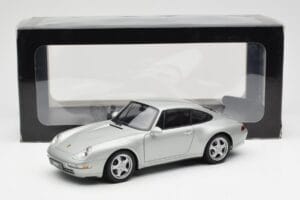 Porsche 911 993 Carrera Strieborný AUTOart 1:18 78131 Kov – obrázok 8 z 8