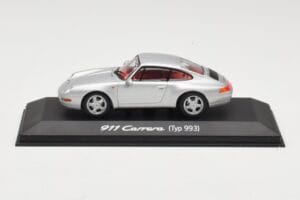 Porsche 911 993 Carrera Strieborný Minichamps 1:43 WAP02003597 Kov