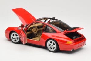 Porsche 911 993 Carrera Targa Červený UT Models 1:18 27821 Kov – obrázok 5 z 8