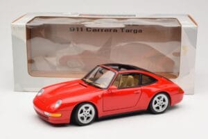 Porsche 911 993 Carrera Targa Červený UT Models 1:18 27821 Kov – obrázok 8 z 8