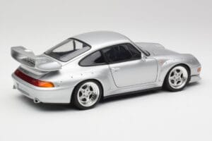 Porsche 911 993 GT2 Arctic Strieborný Metalíza UT Models 1:18 27831 Kov – obrázok 3 z 8