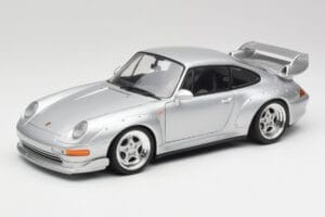 Porsche 911 993 GT2 Arctic Strieborný Metalíza UT Models 1:18 27831 Kov