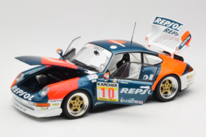 Porsche 911 993 GT2 #10 de Orleans / Saldana BPR Global GT Series 1996 UT Models 1:18 39632 Kov – obrázok 2 z 8