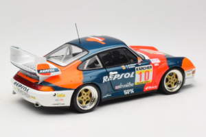 Porsche 911 993 GT2 #10 de Orleans / Saldana BPR Global GT Series 1996 UT Models 1:18 39632 Kov – obrázok 3 z 8