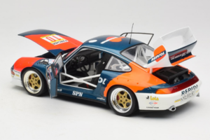 Porsche 911 993 GT2 #10 de Orleans / Saldana BPR Global GT Series 1996 UT Models 1:18 39632 Kov – obrázok 5 z 8