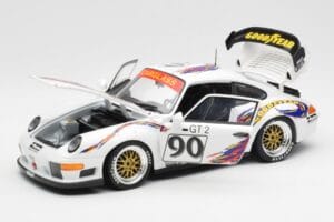Porsche 911 993 GT2 #90 Vert / Franco / K. Koen Daytona 24 Hours 1998 UT Models 1:18 39813 Kov – obrázok 2 z 8