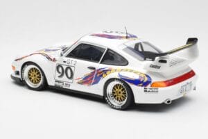 Porsche 911 993 GT2 #90 Vert / Franco / K. Koen Daytona 24 Hours 1998 UT Models 1:18 39813 Kov – obrázok 7 z 8
