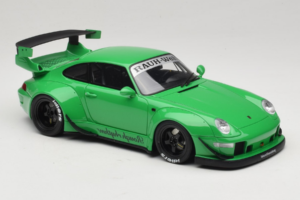 Porsche 911 993 RWB Zelený GT Spirit 1:18 GT074 Živica – obrázok 4 z 6