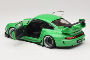 Porsche 911 993 RWB Zelený Gun Grey Wheels AUTOart 1:18 78151 Kompozit – obrázok 5 z 8
