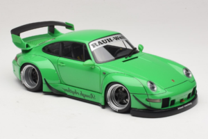 Porsche 911 993 RWB Zelený Gun Grey Wheels AUTOart 1:18 78151 Kompozit – obrázok 6 z 8