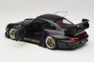 Porsche 911 993 RWB Matt Black With Gold Wheels AUTOart 1:18 78154 Kompozit – obrázok 5 z 8