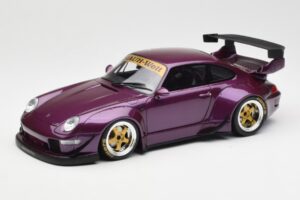 Porsche 911 993 RWB Fialový GT Spirit 1:18 GT727 Živica
