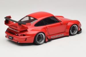 Porsche 911 993 RWB Červený Gun Grey Wheels AUTOart 1:18 78153 Kompozit – obrázok 3 z 8