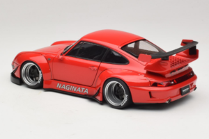 Porsche 911 993 RWB Červený Gun Grey Wheels AUTOart 1:18 78153 Kompozit – obrázok 7 z 8