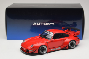 Porsche 911 993 RWB Červený Gun Grey Wheels AUTOart 1:18 78153 Kompozit – obrázok 8 z 8