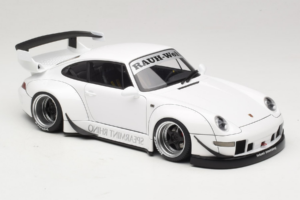 Porsche 911 993 RWB Biely Gun Grey Wheels AUTOart 1:18 78150 Kompozit – obrázok 6 z 8