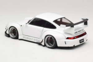 Porsche 911 993 RWB Biely Gun Grey Wheels AUTOart 1:18 78150 Kompozit – obrázok 7 z 8
