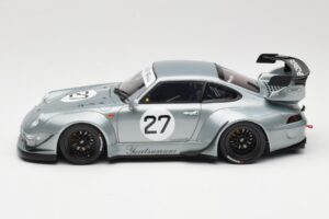Porsche 911 993 RWB Yuiitsumuni Strieborný GT Spirit 1:18 GT522 Živica – obrázok 3 z 6