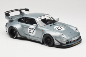Porsche 911 993 RWB Yuiitsumuni Strieborný GT Spirit 1:18 GT522 Živica – obrázok 4 z 6