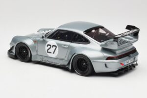 Porsche 911 993 RWB Yuiitsumuni Strieborný GT Spirit 1:18 GT522 Živica – obrázok 5 z 6