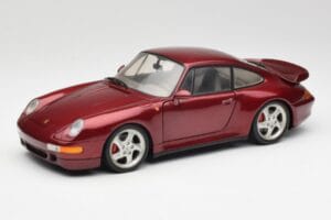 Porsche 911 993 Turbo Arena Červený Metalíza UT Models 1:18 27811 Kov