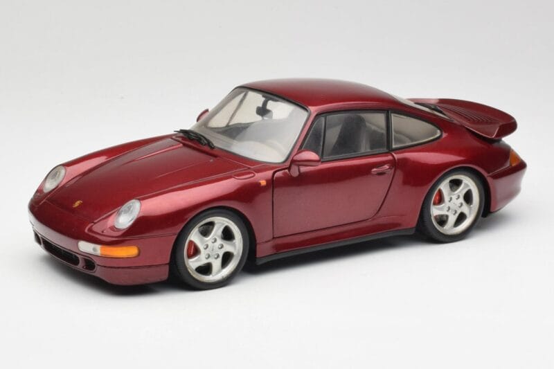 Porsche 911 993 Turbo Arena Červený Metalíza UT Models 1:18 27811 Kov