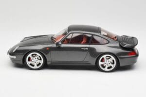 Porsche 911 993 Turbo Šedý GT Spirit 1:18 GT051 Živica – obrázok 3 z 6