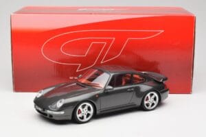 Porsche 911 993 Turbo Šedý GT Spirit 1:18 GT051 Živica – obrázok 6 z 6