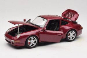 Porsche 911 993 Turbo Červený Anson 1:18 30320-W Kov – obrázok 2 z 8