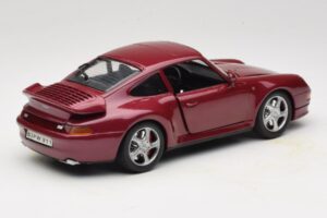 Porsche 911 993 Turbo Červený Anson 1:18 30320-W Kov – obrázok 3 z 8