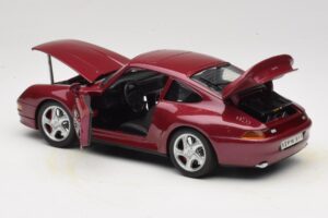 Porsche 911 993 Turbo Červený Anson 1:18 30320-W Kov – obrázok 5 z 8