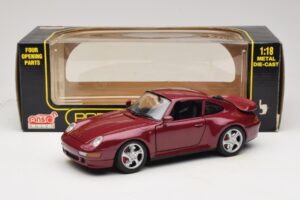Porsche 911 993 Turbo Červený Anson 1:18 30320-W Kov – obrázok 8 z 8
