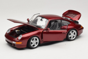 Porsche 911 993 Turbo Red Metallic UT Models 1:18 180066070 Kov – obrázok 2 z 8