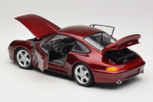 Porsche 911 993 Turbo Red Metallic UT Models 1:18 180066070 Kov – obrázok 5 z 8