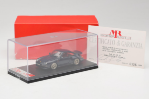 Porsche 911 993 Turbo S Tmavo Modrý MR Collection 1:43 MR01 Živica – obrázok 6 z 6