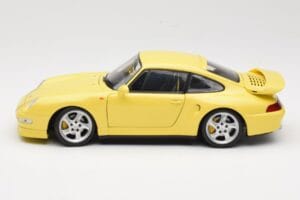 Porsche 911 993 Turbo S Žltý UT Models 1:18 27836 Kov – obrázok 4 z 8